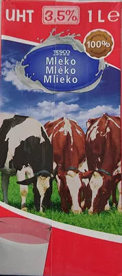 mlieko 3,5% tesco 1 l, code 8585002507235