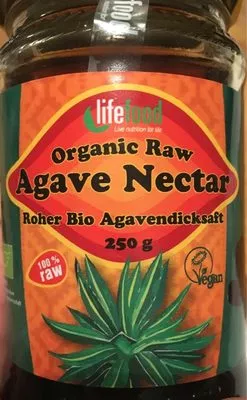 Sirop D'agave Cru Bio Lifefood , code 8594071483012