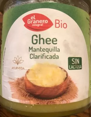 Ghee, mantequilla clarificada El granero , code 8594178590491