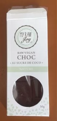 Tablette De Cacao Cru Au Sucre De Coco My Raw Joy 30 g, code 8594183250090