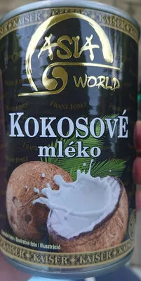 Kokosové mléko Kaiser, Gaston 400 ml, code 8595241515601