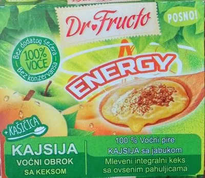 Kajsija sa keksom Dr.Fructo 120 g, code 8606104818354