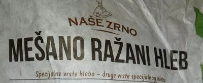 Mešano ražani hleb Naše zrno 500 g, code 8606107054940