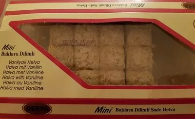 Mini baklava dilimli sade helva  , code 8695559005846