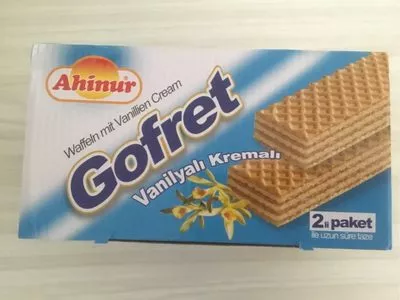 Gaufrette à la Crème Vanille Ahinur , code 8697412877195