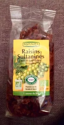 ???? Raisins sultanines Rapunzel , code 8697418141634