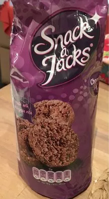 Galettes de riz/maïs au chocolat Snack A Jacks , code 8710398508126