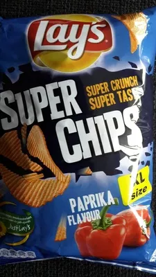 Super Chips Paprika Lay's, Pepsico 250 g, code 8710398602565