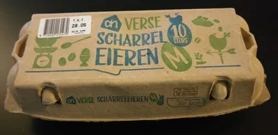 Scharreleieren Albert Heijn 10, code 8710400131472