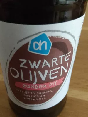 Zwarte olijven AH 240g, code 8710400211587