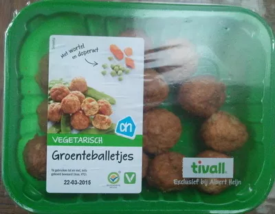 Groenteballetjes Tivall 210 g, code 8710400244738