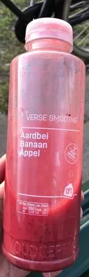 Smoothie Aardbei Banaan Fles 500 ml Koeling Albert Heijn 500 mL, code 8710400374312