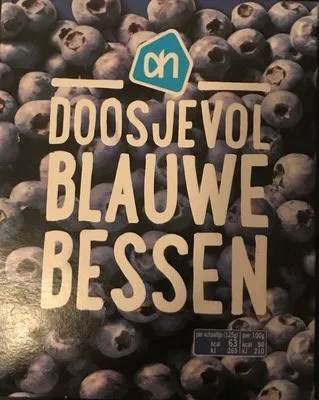 Blauwe Bessen Albert Heijn , code 8710400555612