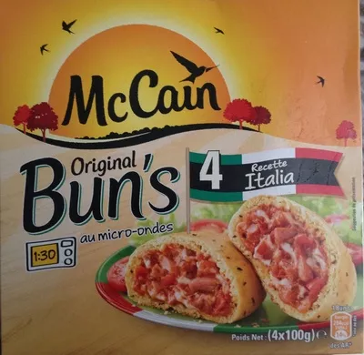 Original Bun's Recette Italia McCain 4x100 g, code 8710438087710