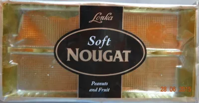 Soft Nougat Lonka, Fremstillet 135 g en 12 portions, code 8710486285007