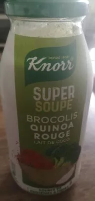 Super soupe brocolis quinoa rouge lait de coco Knorr 450 ml, code 8710522718735