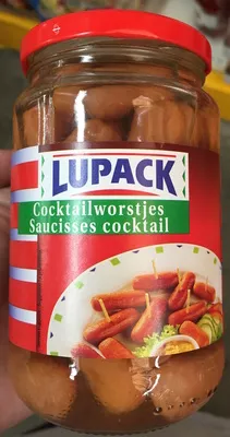 Saucisses cocktail Lupack 270 g (170 g égoutté), code 8710581907217