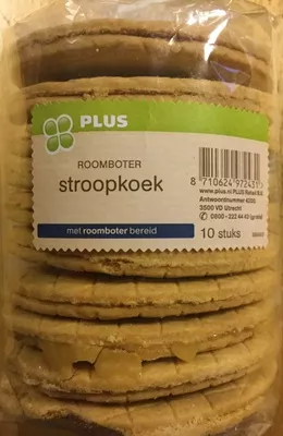 Stroopkoep Plus 375g ℮, 10 koeken, code 8710624972431