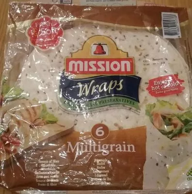 Wraps multigrain Mission 370 g, code 8710637105338