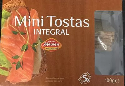 Mini Tostas Integral Van der Meulen 100 g, code 8710649120060