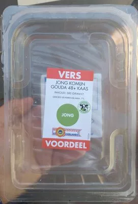 Jong Komijn Gouda 48+ Kaas Vers Voordeel 500 g, code 8710871163705