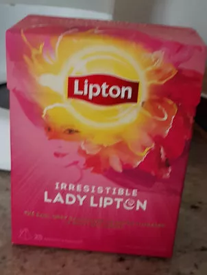 Lipton Thé Noir Lady Lipton 25 Sachets Lipton, Pyramid, Unilever 45 g, code 8710908902024