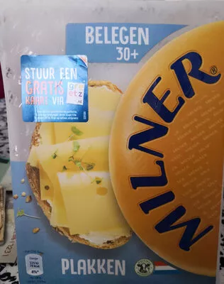 Belegen 30+ kaas Milner, FrieslandCampina 175 g, code 8710912249436