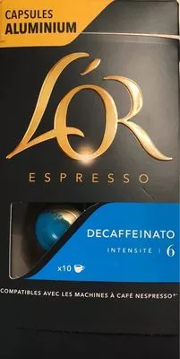 L'or espresso decaffeinato L or 52 g, code 8711000360538