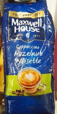 Capuccino noisette maxwell house 1kg, code 8711000365632