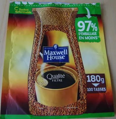 café soluble Maxwell House Maxwell House 180 g, code 8711000523858