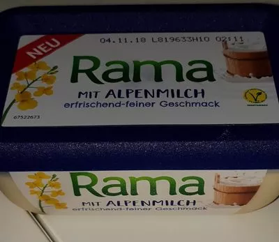 Margarine au Lait du Pays Alpin Rama 225 g, code 8711200345076