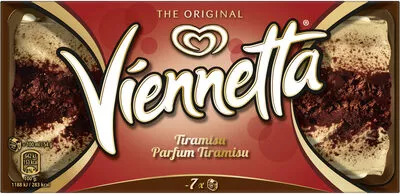 Viennetta Dessert Glace Parfum Tiramisu 7 parts Viennetta, Miko, Unilever 650 ml (350 g), code 8711200607334