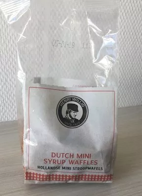 Hollandse Mini Stroopwafels henri willig 200 g, code 8711258018045