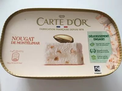 Carte D'or Glace Nougat Unilever, Carte D'or 900 ml (493 g), code 8711327385672