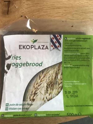 Fresian rye bread Ekoplaza 500 g, code 8711521912049