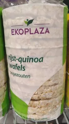 Rijst-quinoa wafels Ekoplaza 100 g, code 8711521912537