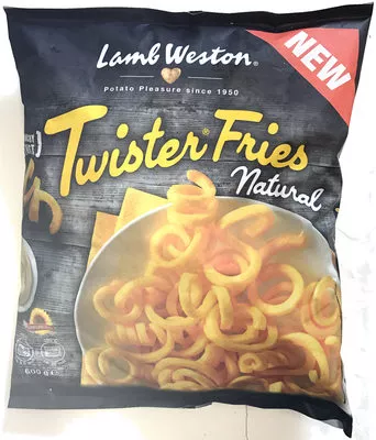 Twister Fries Natural Lamb Weston 600 g, code 8711571038218