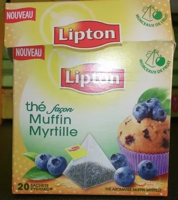 Thé façon Muffin Myrtille Lipton 32 g, code 8712100341656