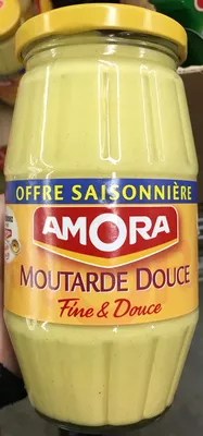 Moutarde douce fine & douce (offre saisonnière) Amora 435 g, code 8712100491122