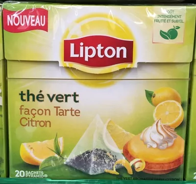 Thé vert façon Tarte Citron Lipton 28 g, code 8712100625114