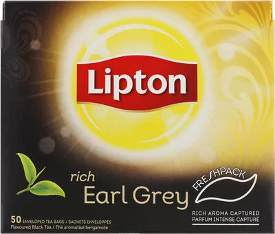 Lipton Thé Rich Earl Grey 50 Sachets Lipton 80 g, code 8712100632662