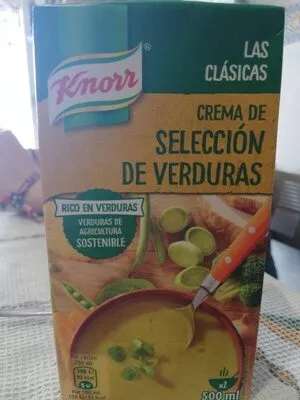 Las clásicas crema selección de verduras Knorr , code 8712100645822