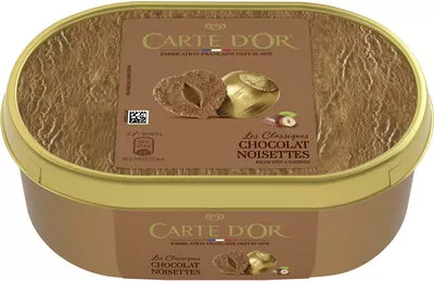 Carte D'or Les Authentiques Glace Chocolat Noisette Carte D'or, Unilever 1 l (550 g), code 8712100707186