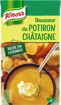 Knorr Soupe Liquide Douceur de Potiron Chataigne Knorr, Unilever 1 l (1000 ml), code 8712100760273