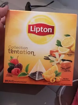 Thé Collection Tentation Lipton, Unilever 34,5 g e, code 8712100793226