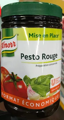 Mise en place Pesto Rouge Knorr, Unilever Food Solutions, Unilever 700 g e, code 8712100833038