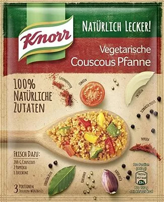 Vegetarische Couscous Pfanne Knorr 64 g, code 8712100844720