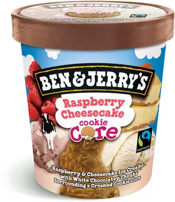 Ben & Jerry's Glace Pot Raspberry Cheesecake Ben & Jerry's, Unilever 500 ml (426 g), code 8712100872600