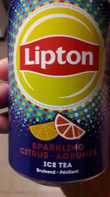 Thé Glacé Pétillant Agrumes Lipton, Unilever 33 cl e, code 8712100878923