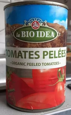 Tomates pelées La Bio Idea 400 g (égoutté : 240 g), code 8712153027156